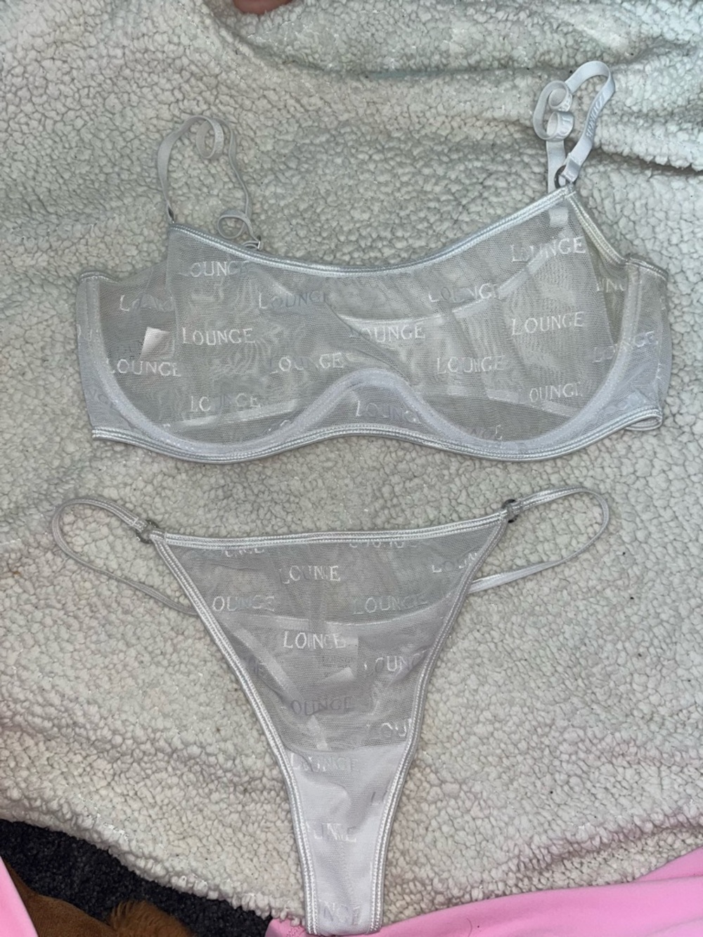 White Lounge set XL
